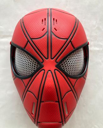 Maschera spiderman e lanciaragnatele con filo