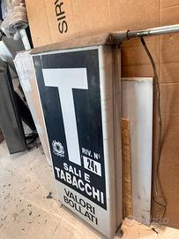 Bandiera bifacciale vintage tabacchi