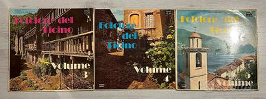 Dischi in vinile Folclore del Ticino (3-4-5)