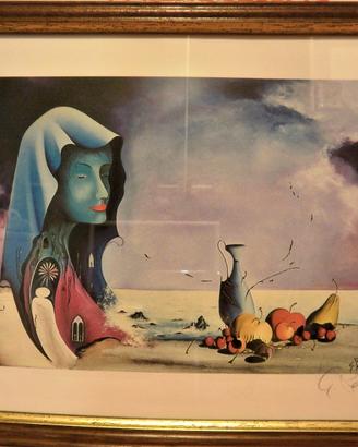 Giovanni Pelliccioli fotolitografia 1979 numerata