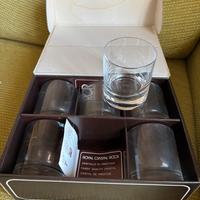 Set bicchieri calici vari cristallo e vetro