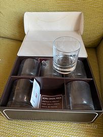 Set bicchieri calici vari cristallo e vetro