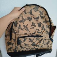 Zaino beige/marrone con fantasia originale