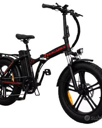 EagsBike Nevra Pro 2.0 Fat E-Bike Pieghevole 750W