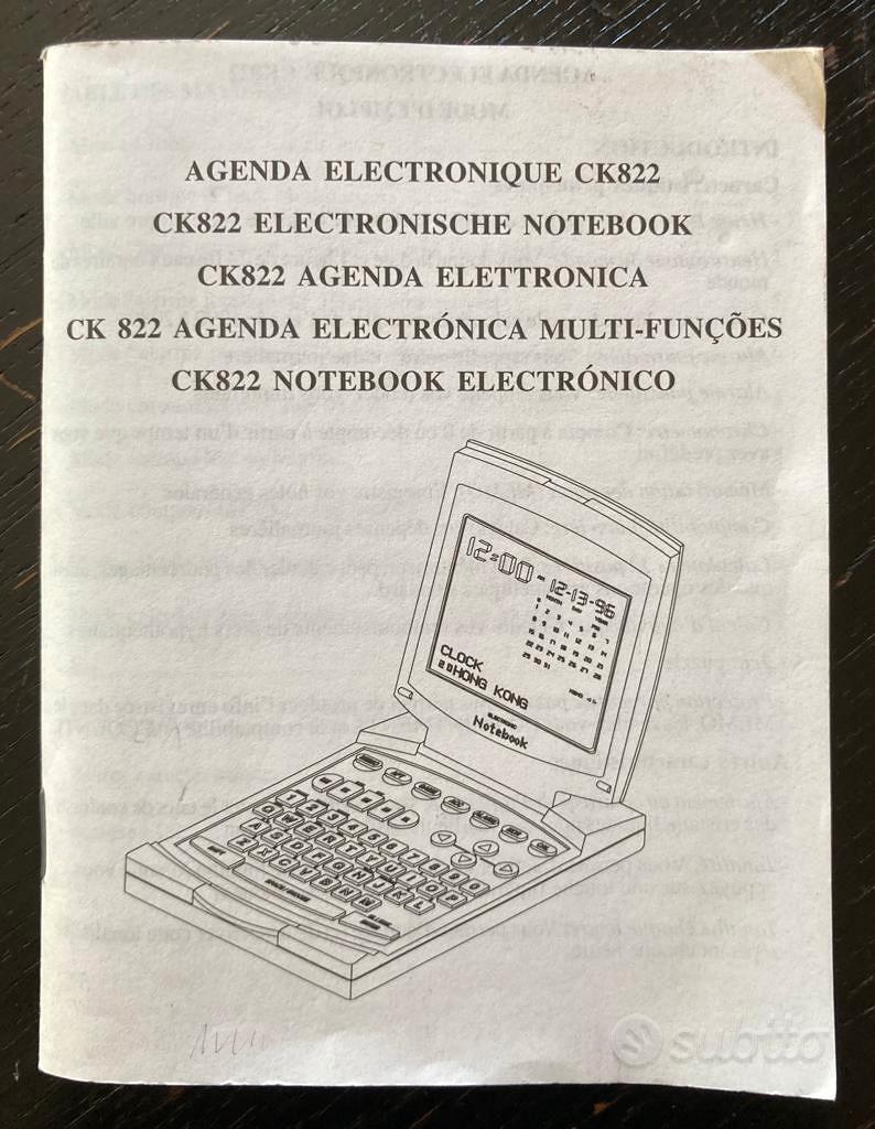 Agenda elettronica multifunzioni vintage anni 90 - Informatica In vendita a  Trieste