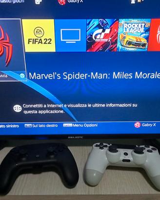 PlayStation 4 + 10 giochi + qcontroller
