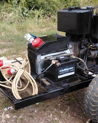 generatore  corrente  8kw motore