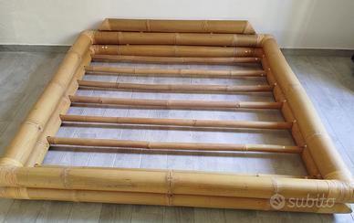 Letto futon in bambù