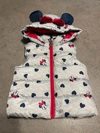 Piumino smanicato Minnie