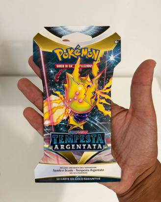 Pokemon Busta Sleeved Tempesta Argentata