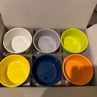 Coppetta Macedonia/dolci colori assortiti