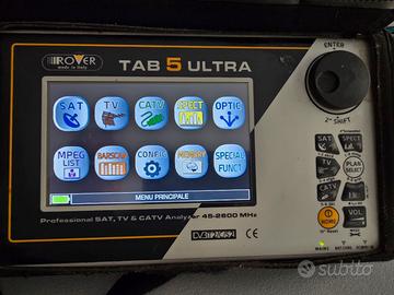 MISURATORE DI CAMPO ROVER HD TAB 5 ULTRA TOUCH DVB