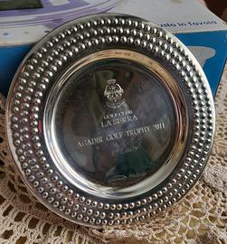 Piattino in argento 800 