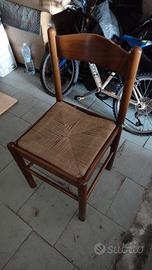 sedie in legno