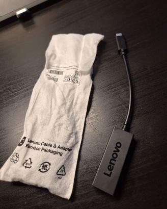 Adattatore USB C a Ethernet Lenovo