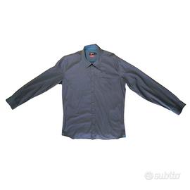 COTTON&SILK Camicia Uomo Maniche Lunghe Cotone XL