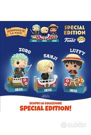 One Piece Funko Kinder Pasqua 2026 Serie Completa