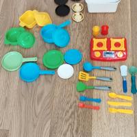 set pentole cucina bambini