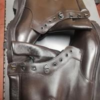 Stivaletti in cuoio imbottiti originali E.I. Nuovi