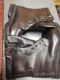 Stivaletti in cuoio imbottiti originali E.I. Nuovi