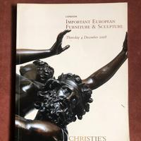 Importanti mobili e sculture - Christie's - 2008