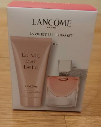 La Vie est belle Duo Set Lancome nuovo originale