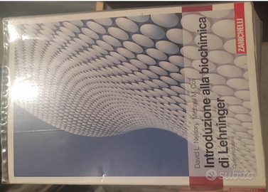 Introduzione alla biochimica di Lehninger - 4 ed.