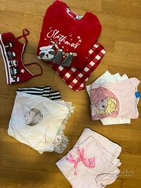 Lotto 4 pigiami .9-10 anni