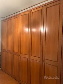 Camera da letto in legno massello