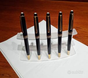 5 Penne Montblanc Meisterstuck nuove da 2250 a 775