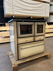Cucina a legna NUOVA 7 kW LINCAR GAIA 149A V SX