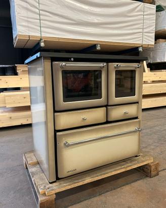 Cucina a legna NUOVA 7 kW LINCAR GAIA 149A V SX
