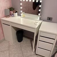 Scrivania IKEA + cassettiera abbinata