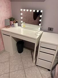Scrivania IKEA + cassettiera abbinata