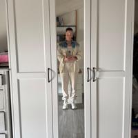 Armadio 3 ante Ikea con specchio