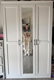 Armadio 3 ante Ikea con specchio