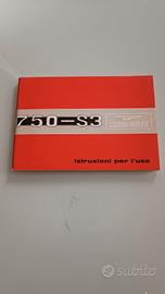 Libretto Istruzioni per l'uso Moto Guzzi 750-S3