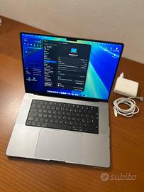 Mac Book Pro 16” 1 TB 2021 Retina