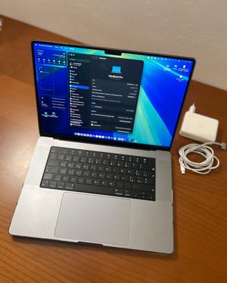 Mac Book Pro 16” 1 TB 2021 Retina