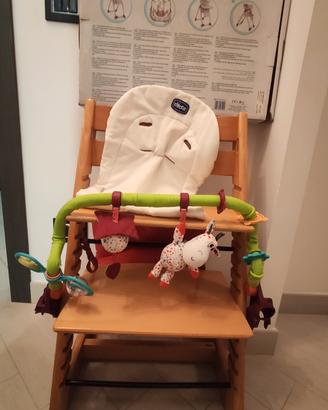 Barra gioco e riduttore Polly Progres5 Chicco 