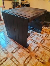 Tavolo rustico  rialzato