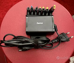 Hama - Alimentatore per Notebook 19V/45W 7 punte