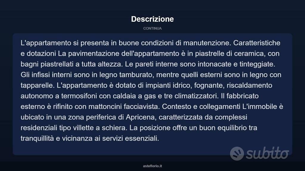 Appartamento – Apricena, Foggia - Vista 4