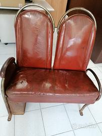 Sedile doppio di una corriera anni 50