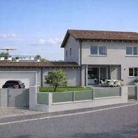 Nuovo quadrilocale in villa bifamiliare con giardi