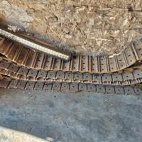 Cingoli in ferro miniescavatore