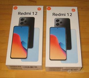 Due Cellulari Redmi 12 Xiaomi 8/256GB
