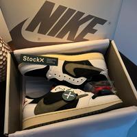 Nike air jordan 1 low travis scott olive