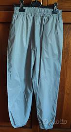 Pantaloni lunghi lucidi unisex in cotone Taglia M