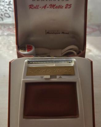 Rasio elettrico vintage Remington Roll-A-Matic 25